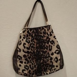 Coach Leopard Print Handbag